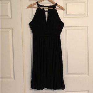 Black cocktail dress